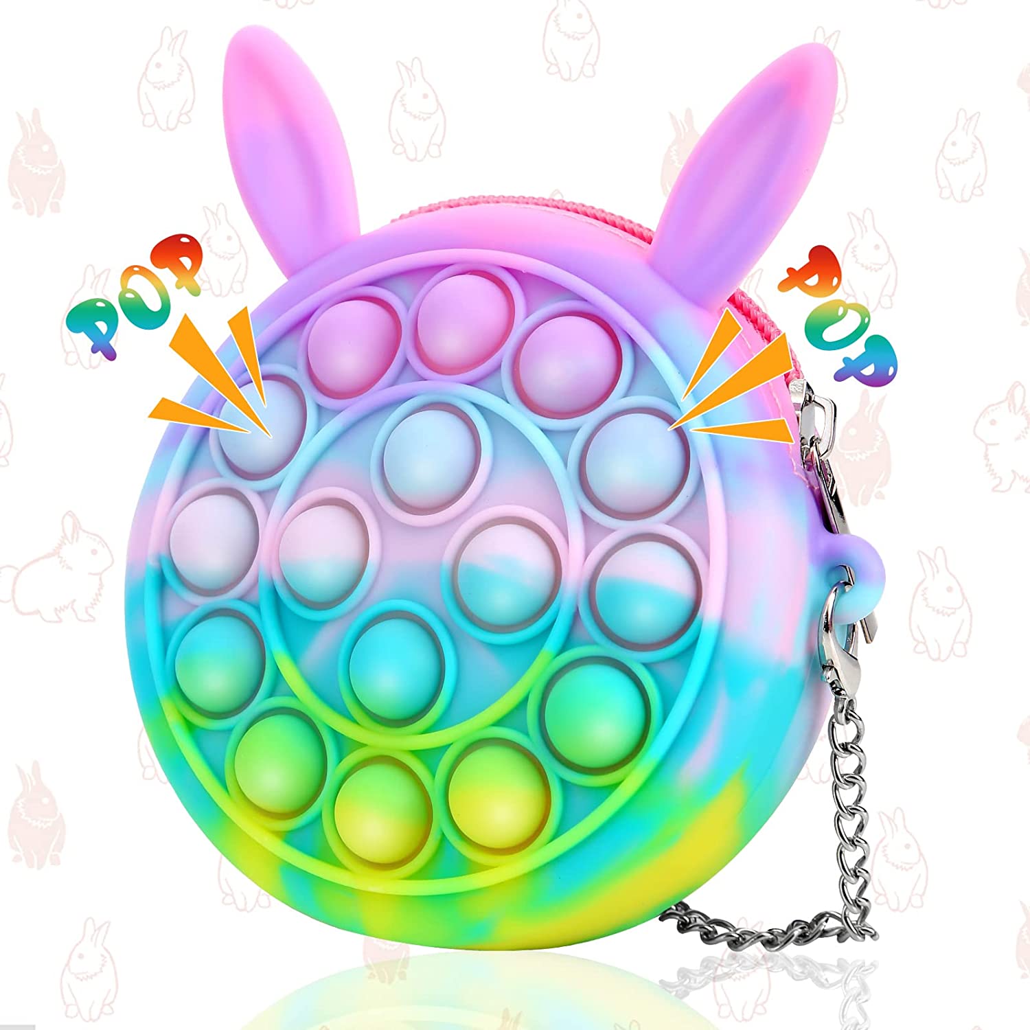 Easter Pop Purse Rabbit Bag Fidget