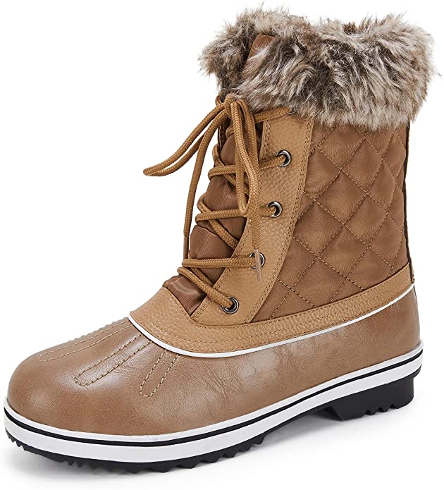 Womens Waterproof Winter Ankle Boots for $18.39